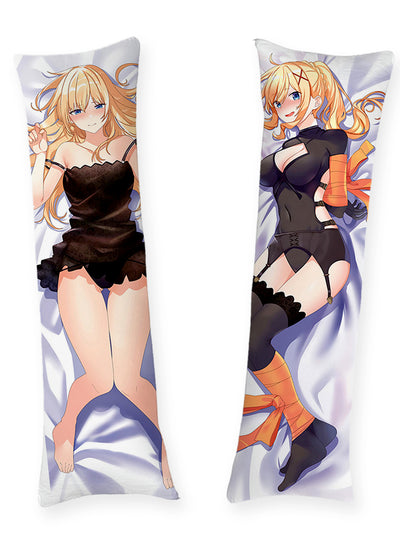 Almohada Darkness con encaje negro
