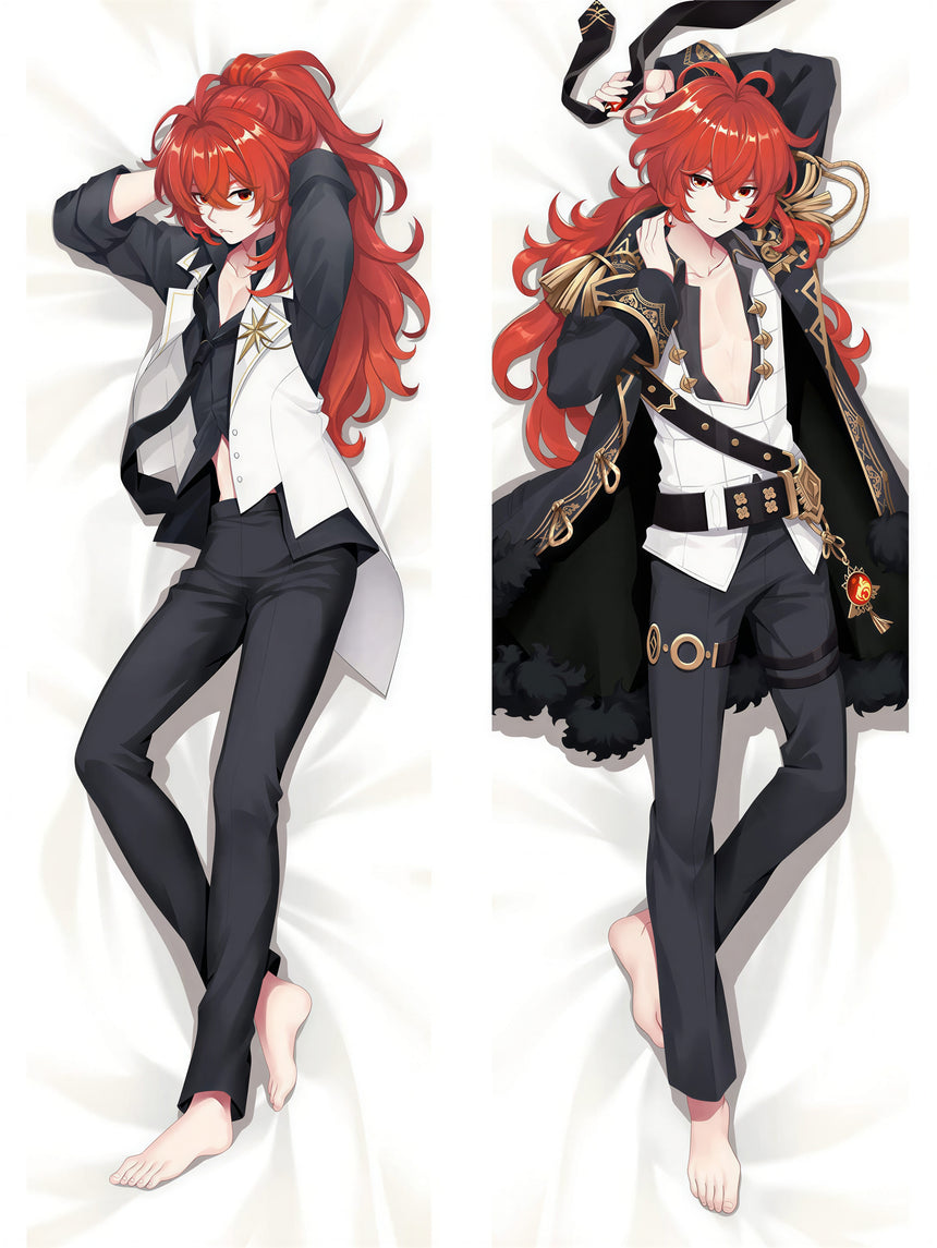 Genshin Impact Diluc Body Pillow 2