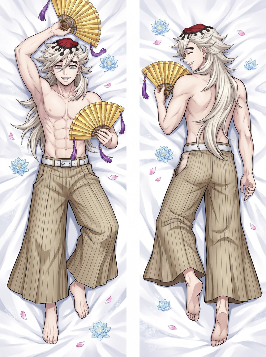 Doma Shirtless Ice Lotus Fans Body Pillow