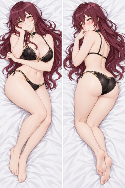 Almohada Eden Lencería de Satén Negro