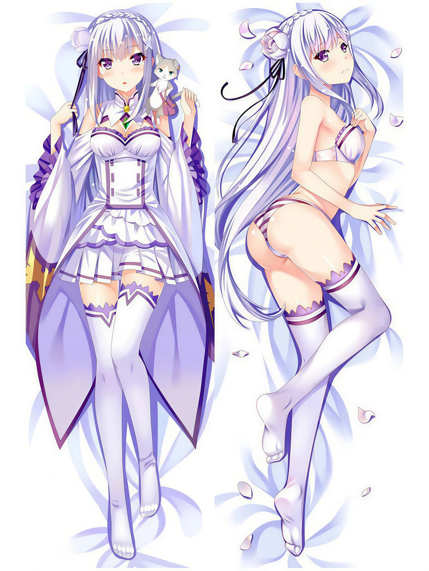 Emilia Kawaii Body Pillow 2