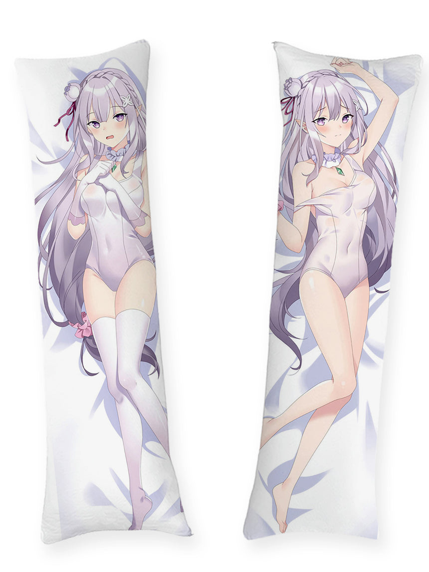 Emilia Summer White Body Pillow