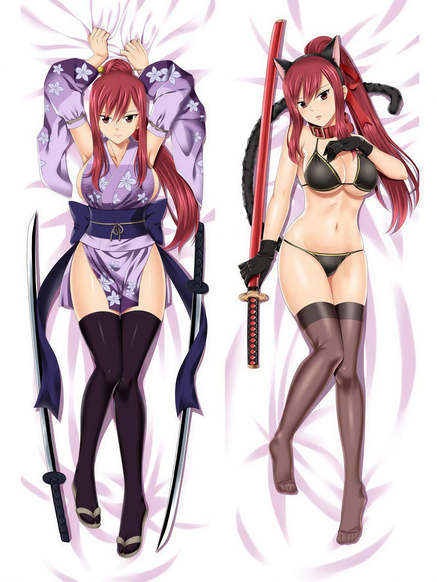 Erza from Fairy Tail Body Pillow 2