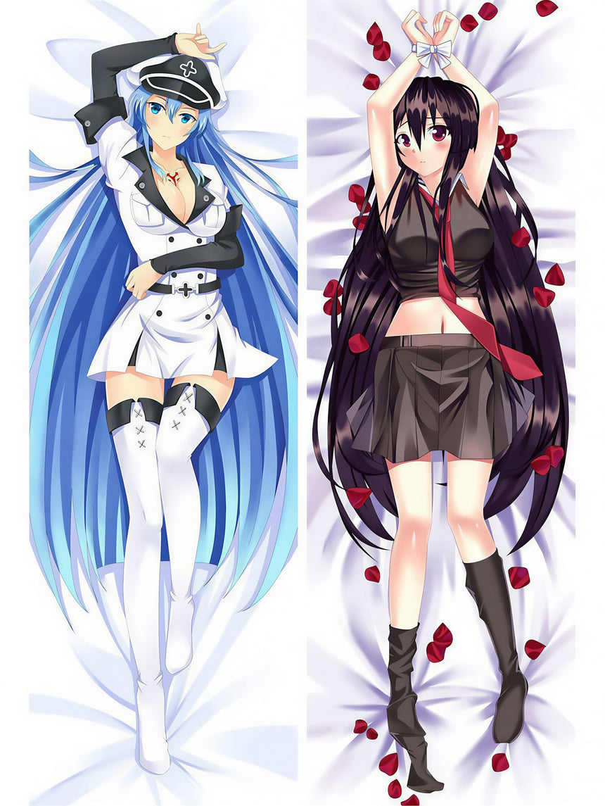 Esdeath & Akame Body Pillow 2