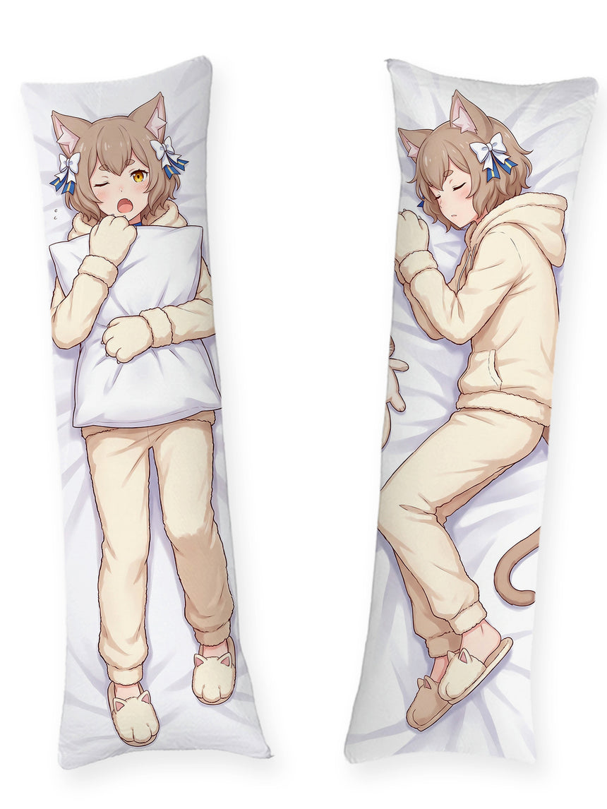 Felix Argyle Cat Hoodie Pajamas Body Pillow