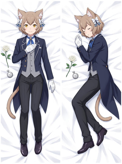 Felix Argyle Navy Tailcoat Formal Body Pillow