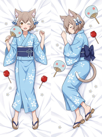 Felix Argyle Summer Yukata Body Pillow
