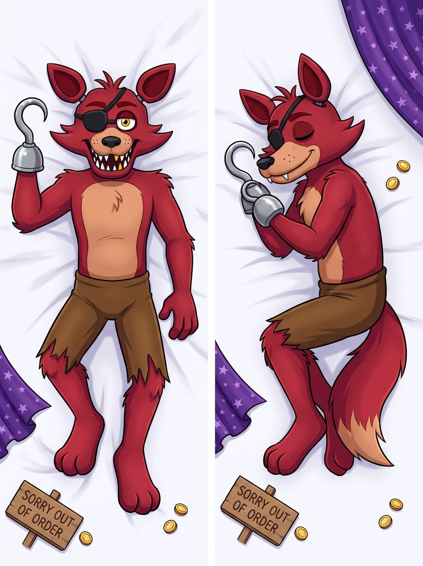 Foxy Classic Pirate Cove Body Pillow