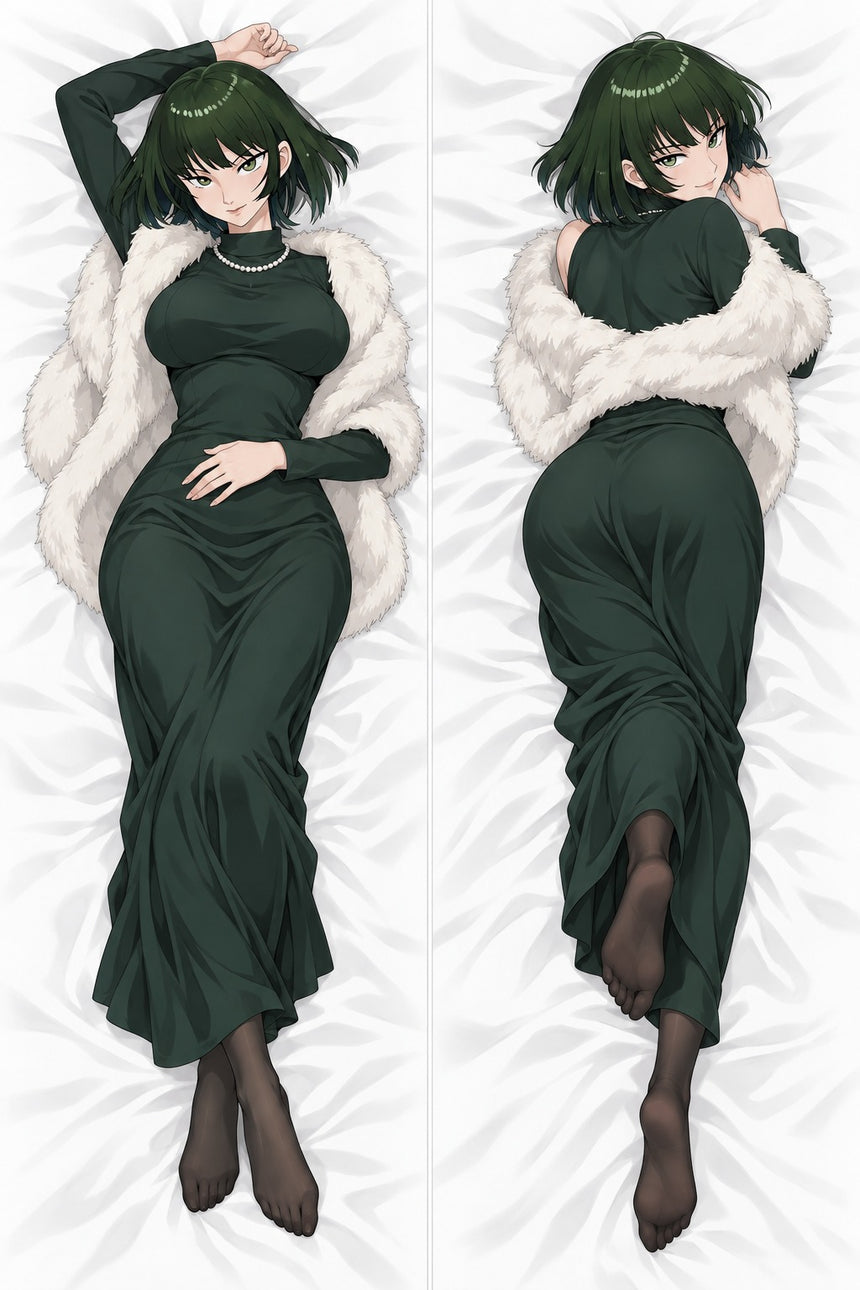 Fubuki Green Dress Body Pillow