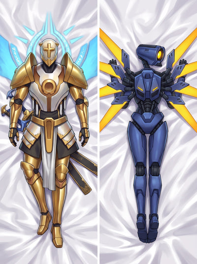 Gabriel and V1 Ultrakill Body Pillow