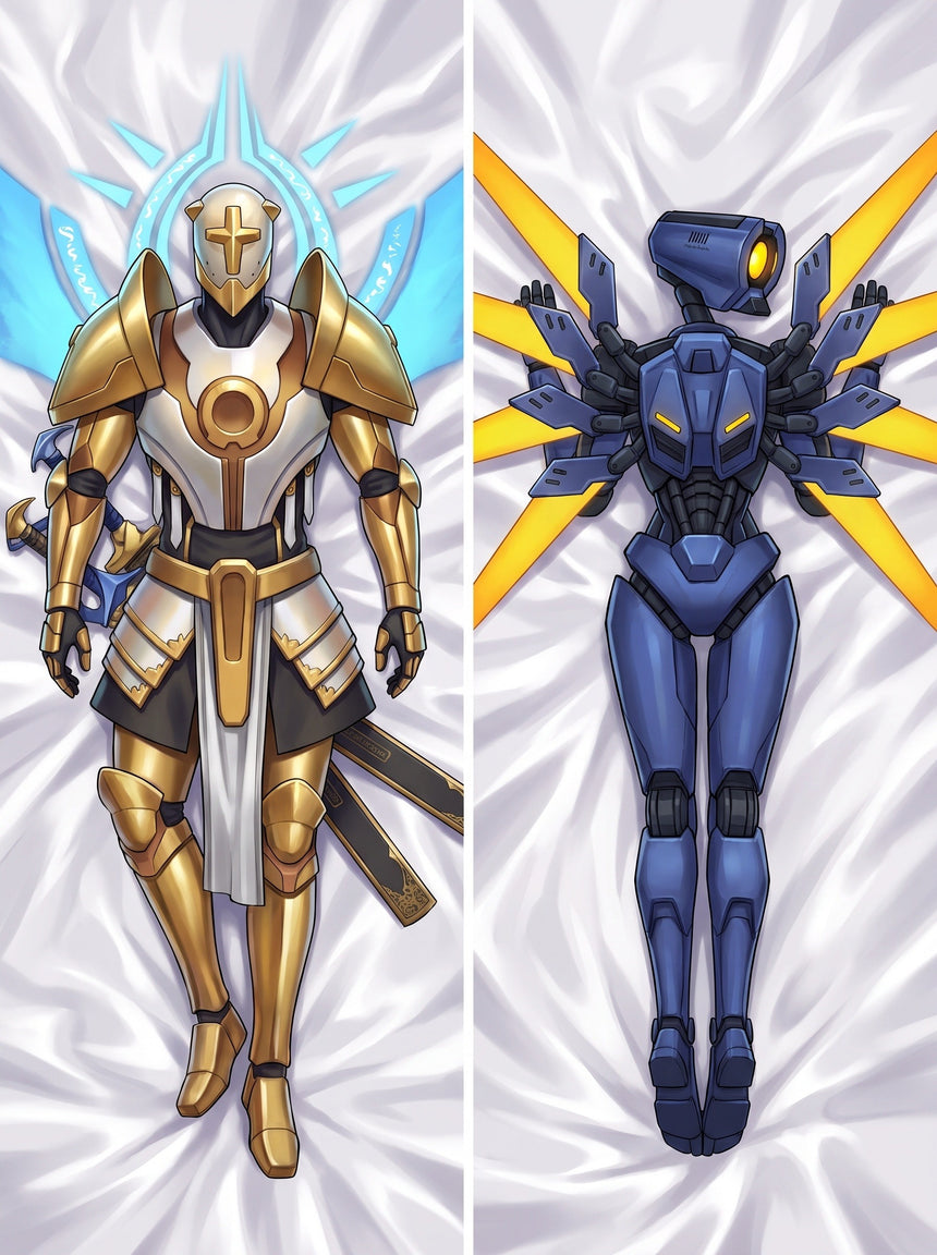 Gabriel and V1 Ultrakill Body Pillow
