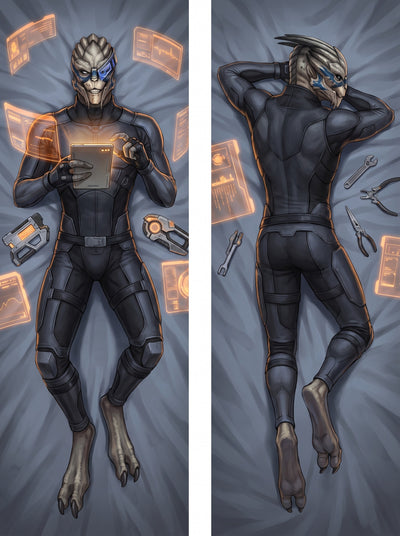 Garrus Calibrations Body Pillow
