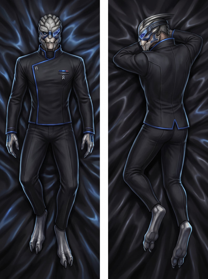 Garrus Formal Suit Body Pillow