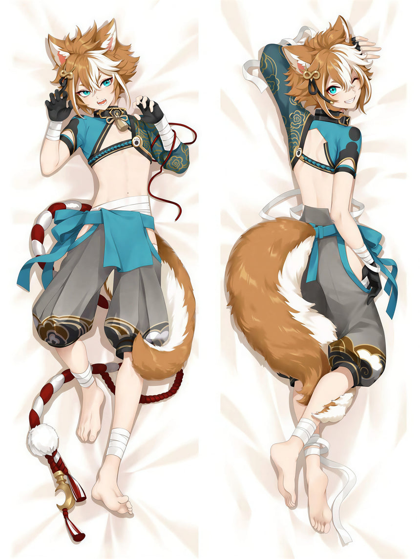 Gorou Genshin Body Pillow 2