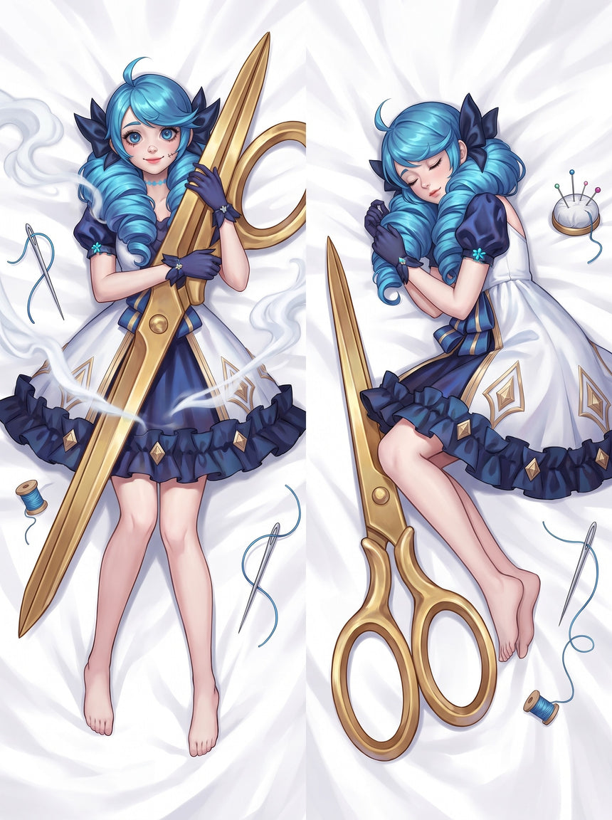 Gwen Hallowed Seamstress Doll Body Pillow
