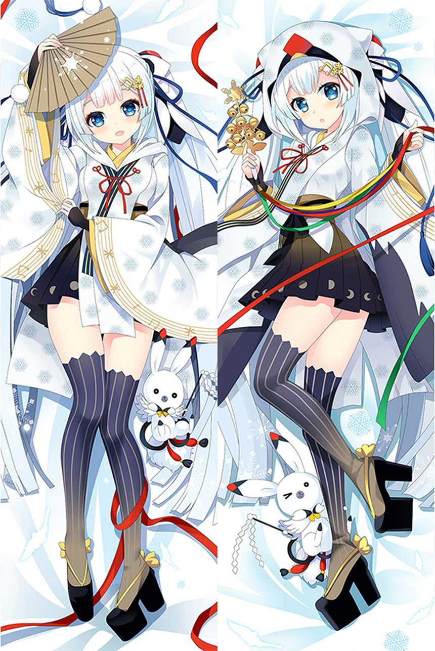 Hatsune Miku Snow Shrine Style Body Pillow