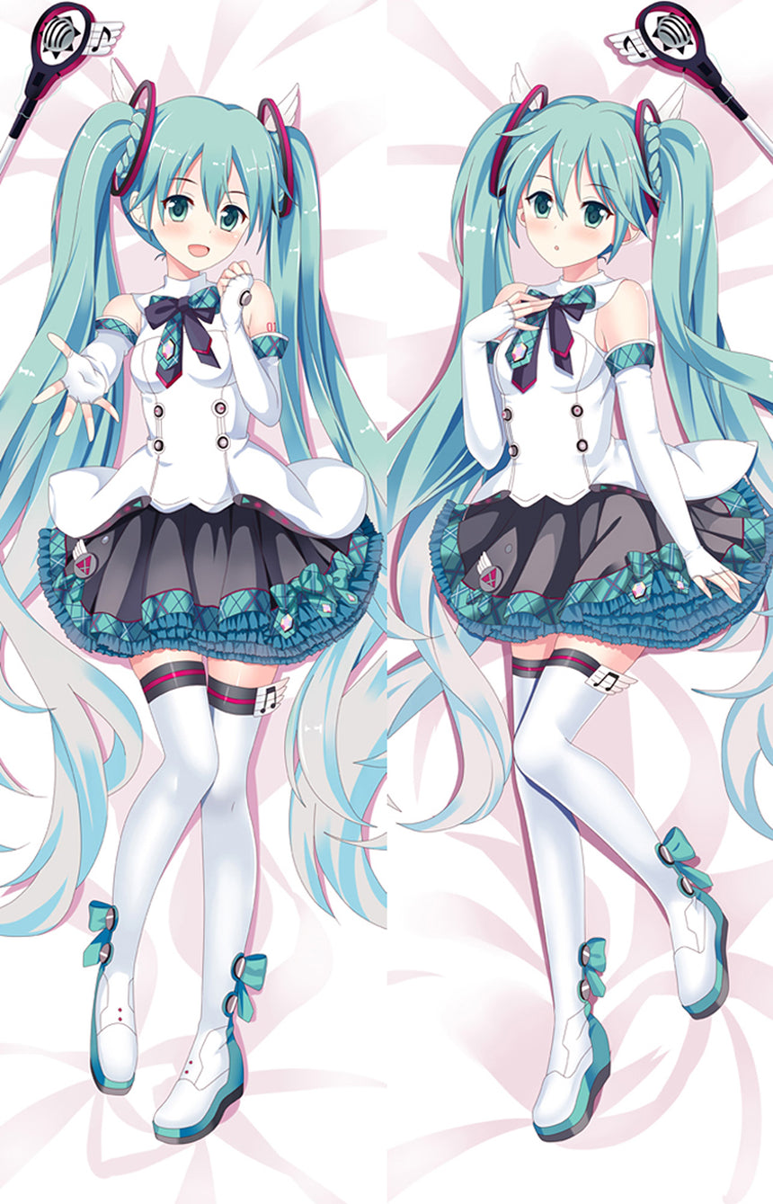 Hatsune Miku Frilly Stage Outfit Body Pillow