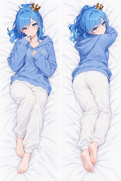 Almohada Hoshimachi Suisei Sudadera Azul