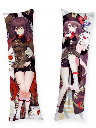 Almohada corporal adorable de Hu Tao