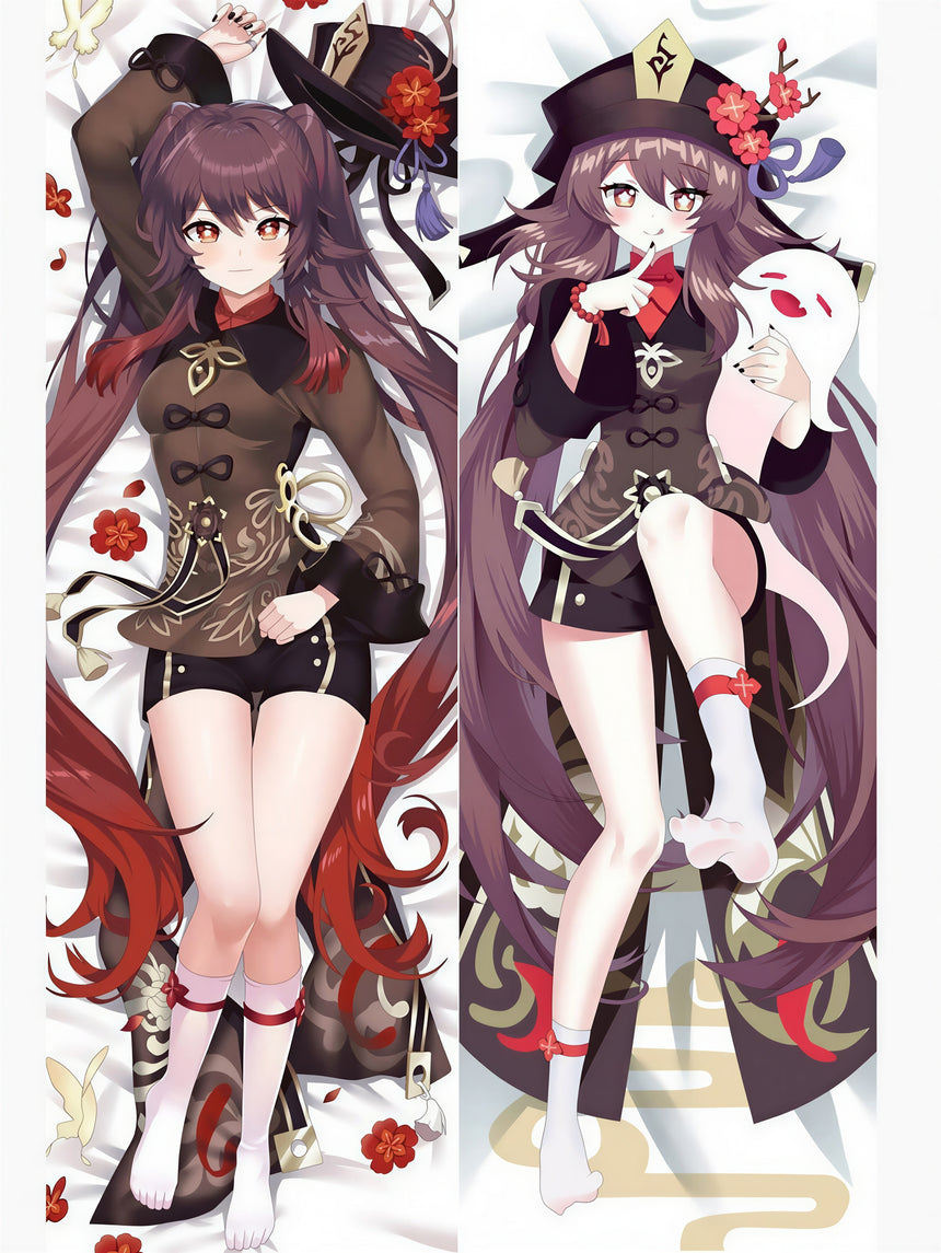 Cute Hu Tao Body Pillow 2