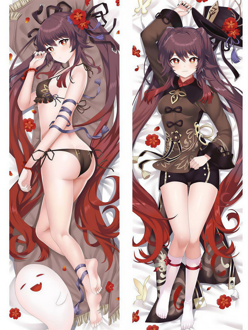 Hu Tao Cute Body Pillow 2