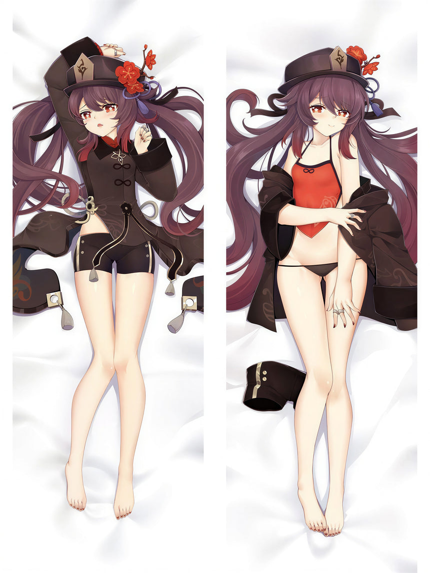 Hu Tao Waifu Body Pillow 2