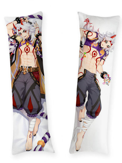 Almohada corporal de Arataki de Genshin