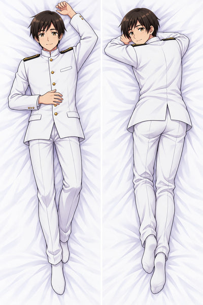 Almohada Japan con uniforme naval