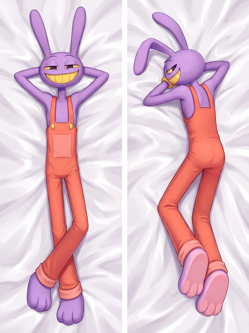 Jax Orange Overalls Body Pillow