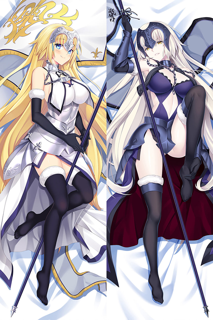 Jeanne d'Arc Light and Dark Body Pillow