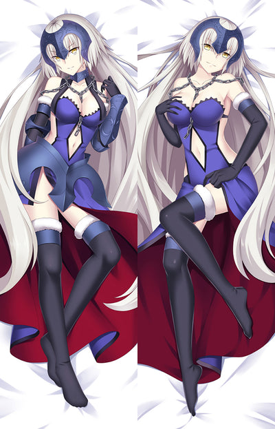 Jeanne d'Arc Alter Blue Battle Dress Body Pillow