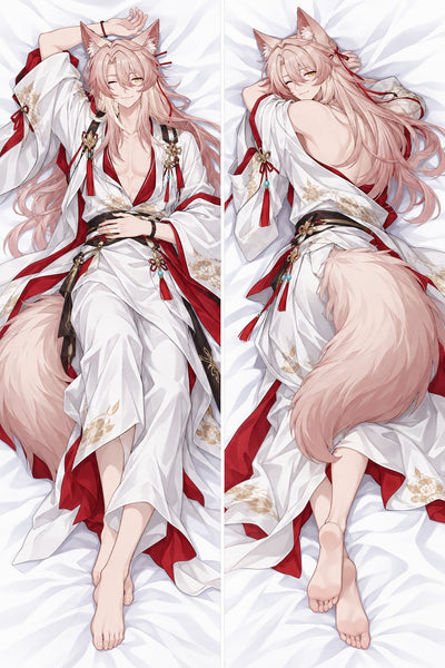 Almohada Jiaoqiu Hanfu Blanco