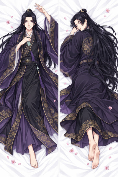 Almohada Jinshi con túnica de la corte imperial