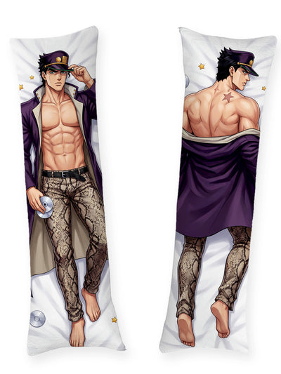 Jotaro Kujo Open Star Overcoat Body Pillow