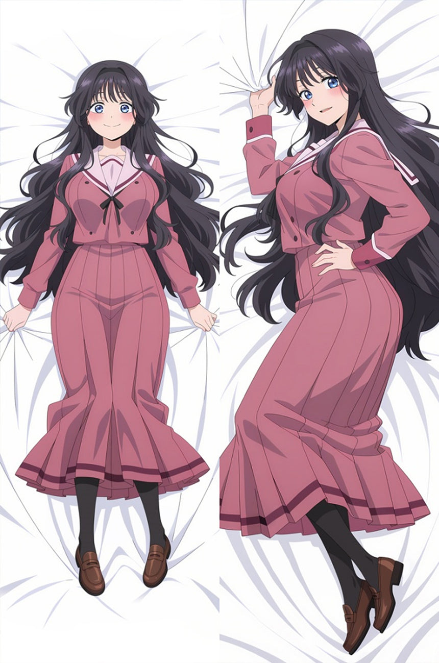 Kaoruko Waguri Pink Dress Body Pillow