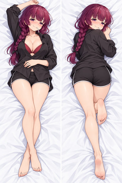 Almohada Kikuri Hiroi Camisa Negra Oversize