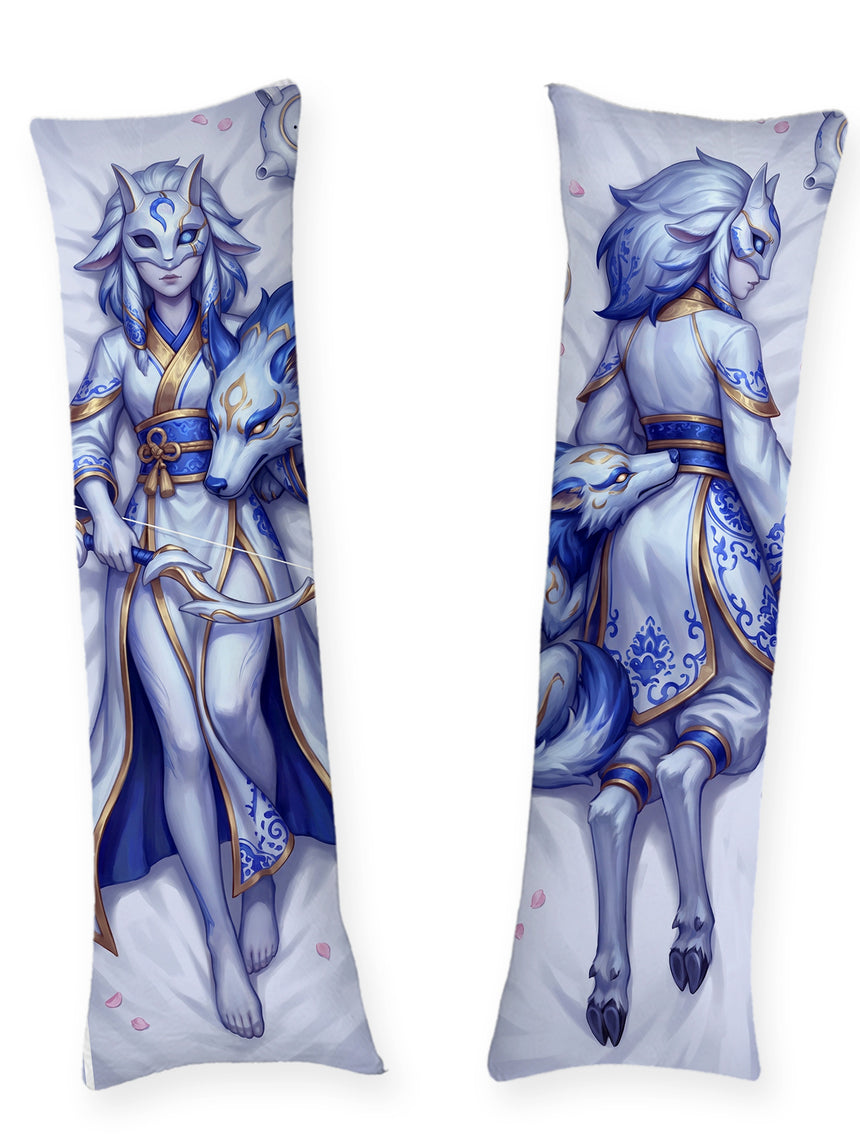 Kindred Porcelain Hunter and Hound Body Pillow