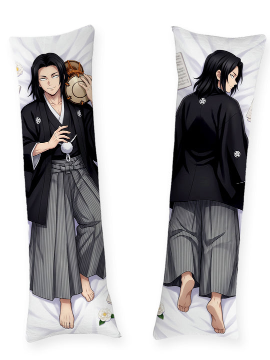 Kyogai Human Tsuzumi Player Formal Kimono Body Pillow