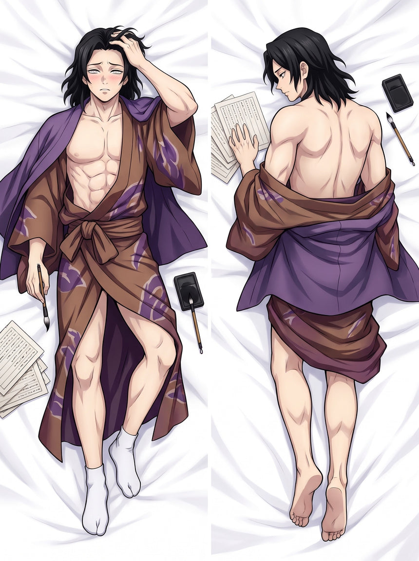 Kyogai Open Kimono Night Writer Body Pillow