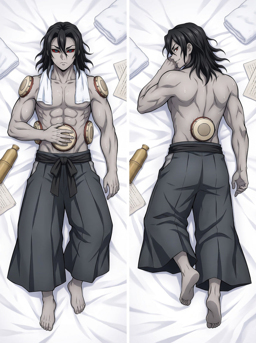 Kyogai Wet Hair Shirtless Drummer Body Pillow
