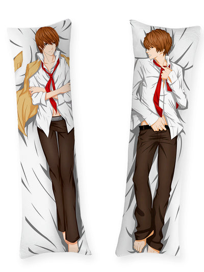 Almohada Light Yagami con corbata roja