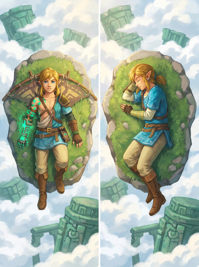 Link Legend of Zelda Sky Islands Body Pillow