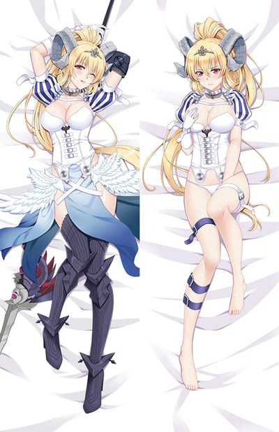 Lucifer White Corset Body Pillow