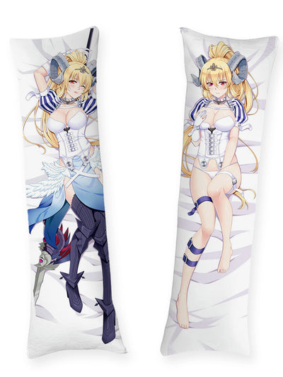 Almohada de Lucifer con corsé blanco