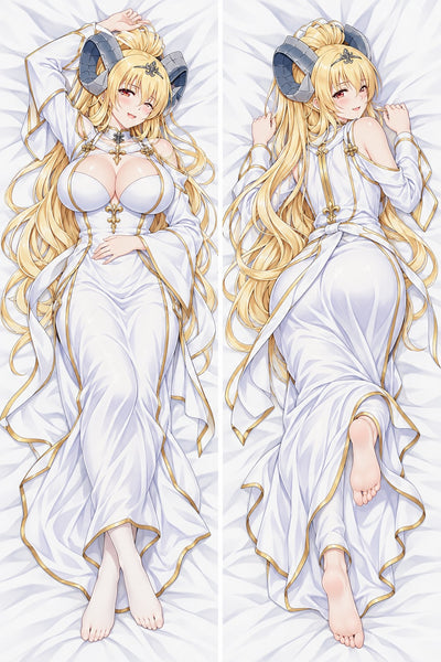 Almohada Lucifer Vestido Blanco