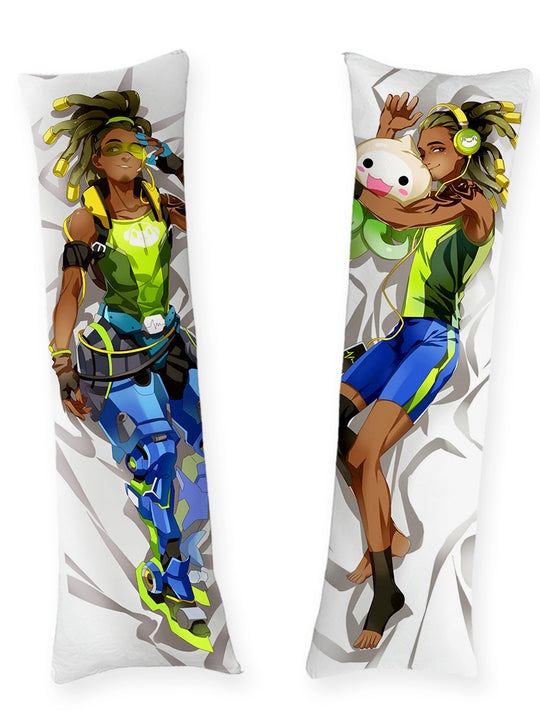 Lucio Green Beat Body Pillow