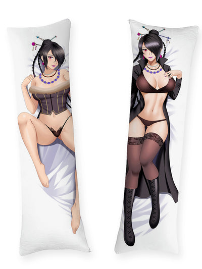Almohada de Lulu con corsé negro