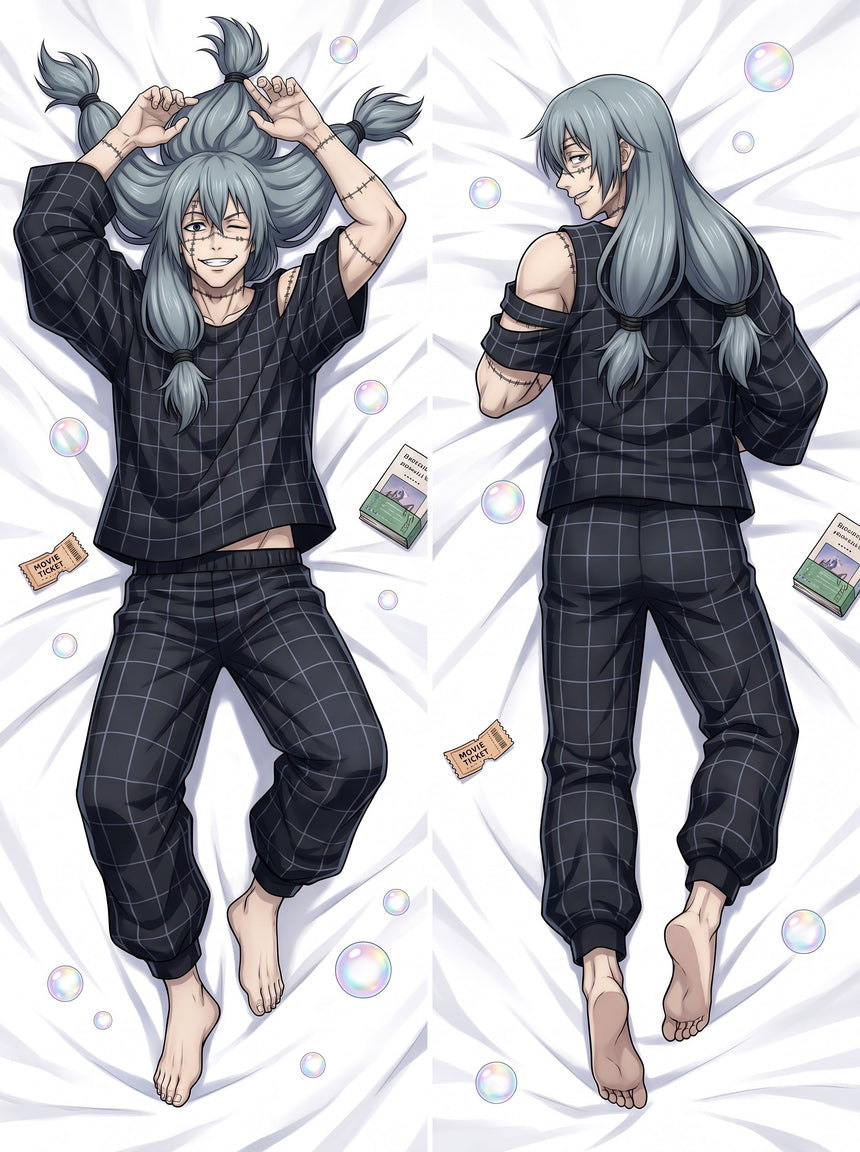 Mahito Patchwork Cursed Spirit Body Pillow