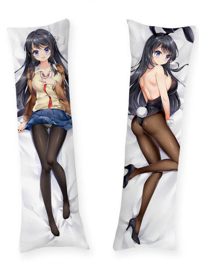 Adorable almohada corporal de Mai Sakurajima