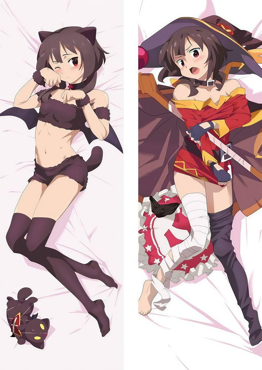 Feisty Megumin Cat Body Pillow 2